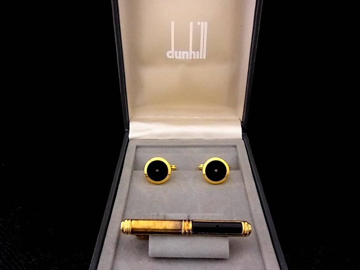 ◎ №3767 ◎ ■ ④ ■ [Dunhill] Dunhill [Gold] ■ Манжеты и набор для завязки ♪ ♪