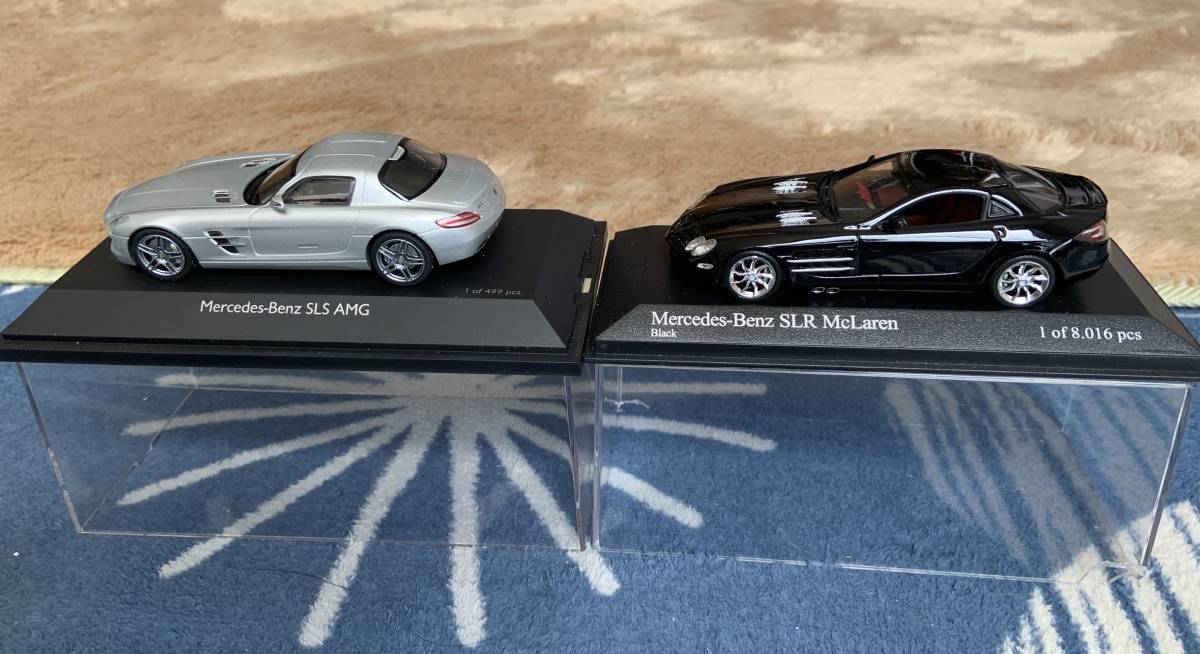 1/43 ベンツ SLS-AMG SLR-McLaren セット