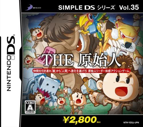 ☆DS SIMPLE DSシリーズ Vol.35 THE 原始人DS ソフトのみ_参考画像です