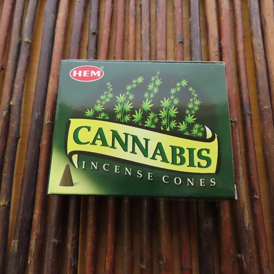 〓　新品　〓　お香　〓　HEM カナビス コーンタイプ 12箱セット 〓 Cannabis Cone_画像2