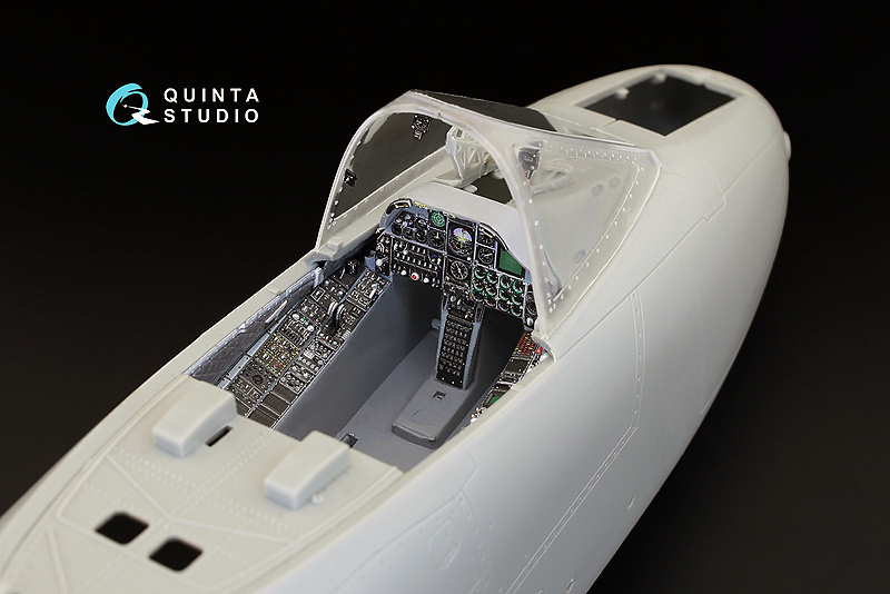 QUINTA STUDIO(QD32008)1/32 A-10A サンダーボルトII用内装3Dデカール (トランペッター用)_画像1
