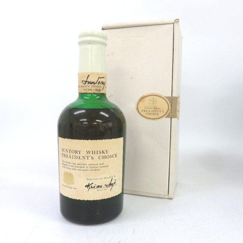 ウイスキー サントリー プレジデントチョイス 佐治敬三 特級従価 760ml