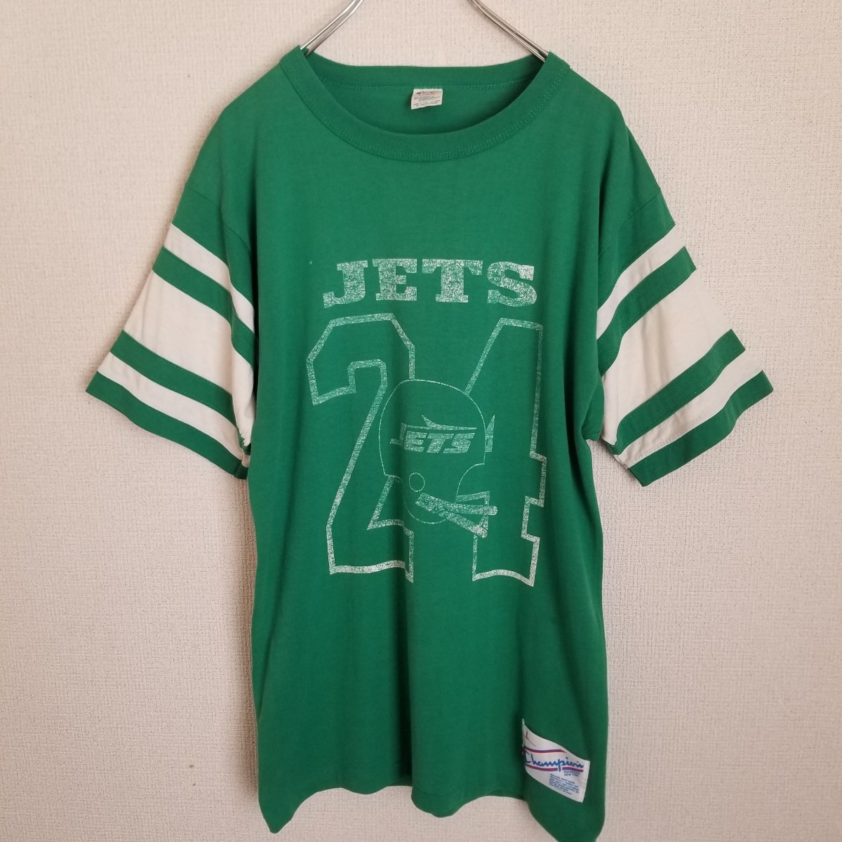80s VintageChampion チャンピオンTee USA製L(XL) Tシャツ-