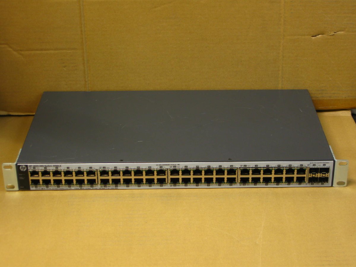 ▽HP OfficeConnect 1820 Switchシリーズ 1820-48G J9981A レイヤー2 スイッチ 中古 ギガビット 48ポート RJ-45 4ポート SFP_画像1