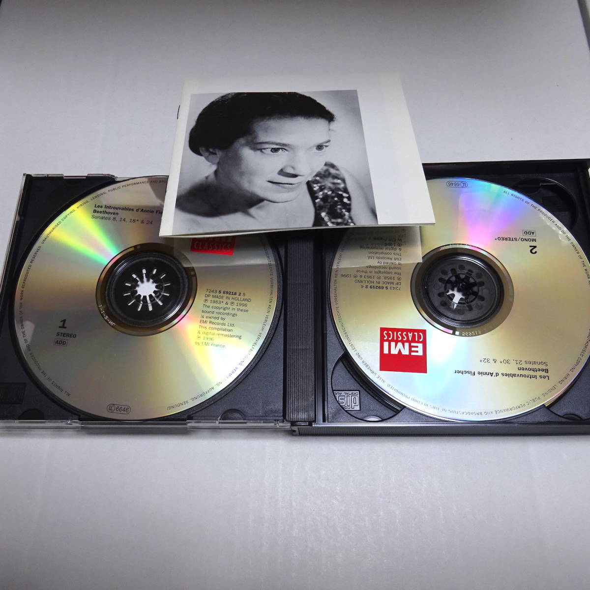 輸入盤/EMI/4CD「Les Introuvables d'Annie Fischer」アニー・フィッシャー名演集/シューマン/ベートーヴェン /シューベルト_画像4