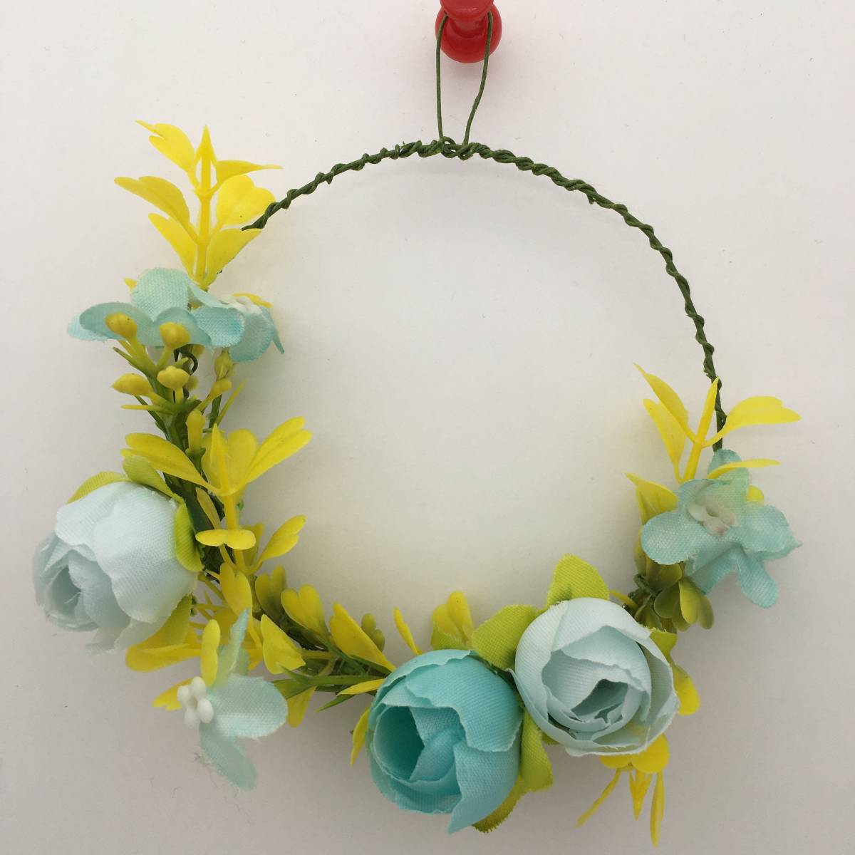 < new goods > artificial flower a-tifi car ru flower art flower blue rose Mini lease hand made decoration interior gift present 