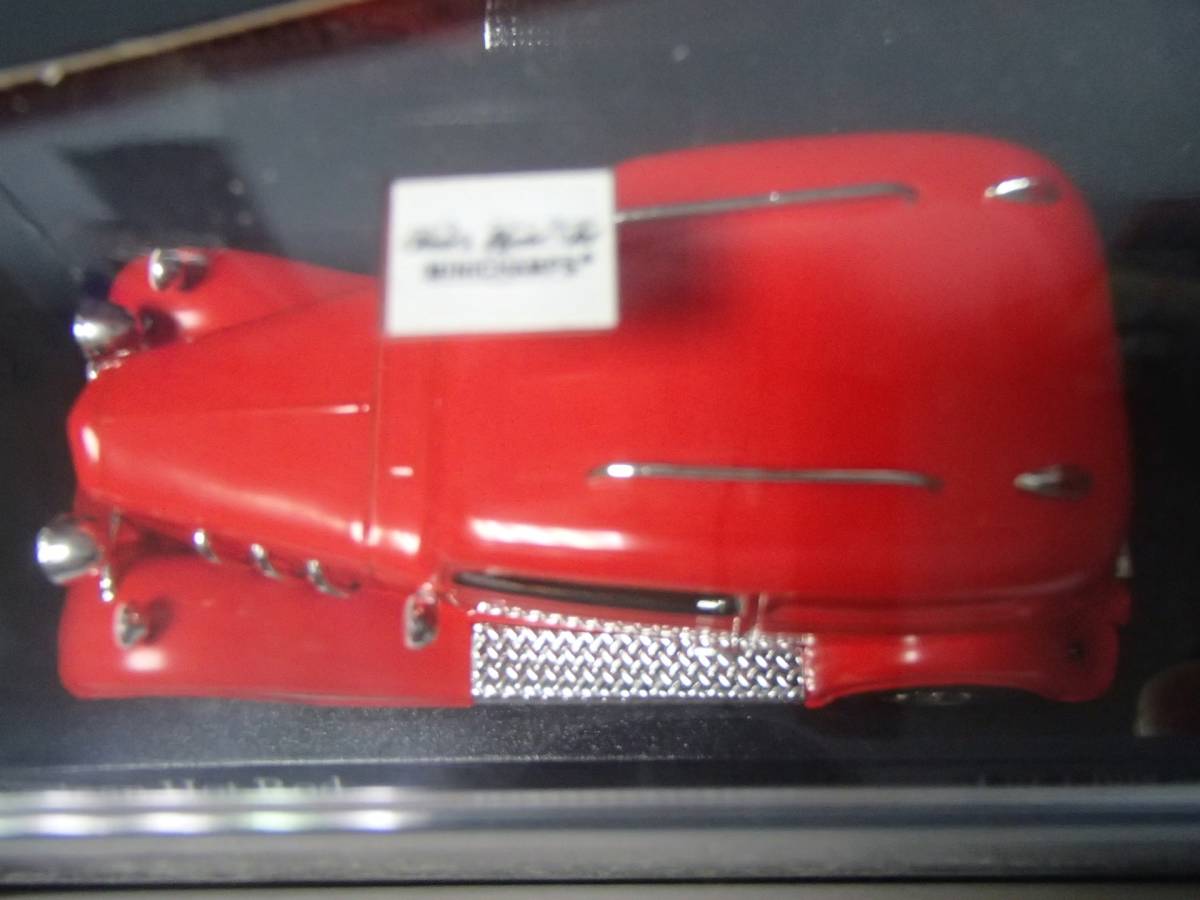 ミニチャンプス 1/43　アメリカン ホット ロッド　レッド （400142264）_画像5