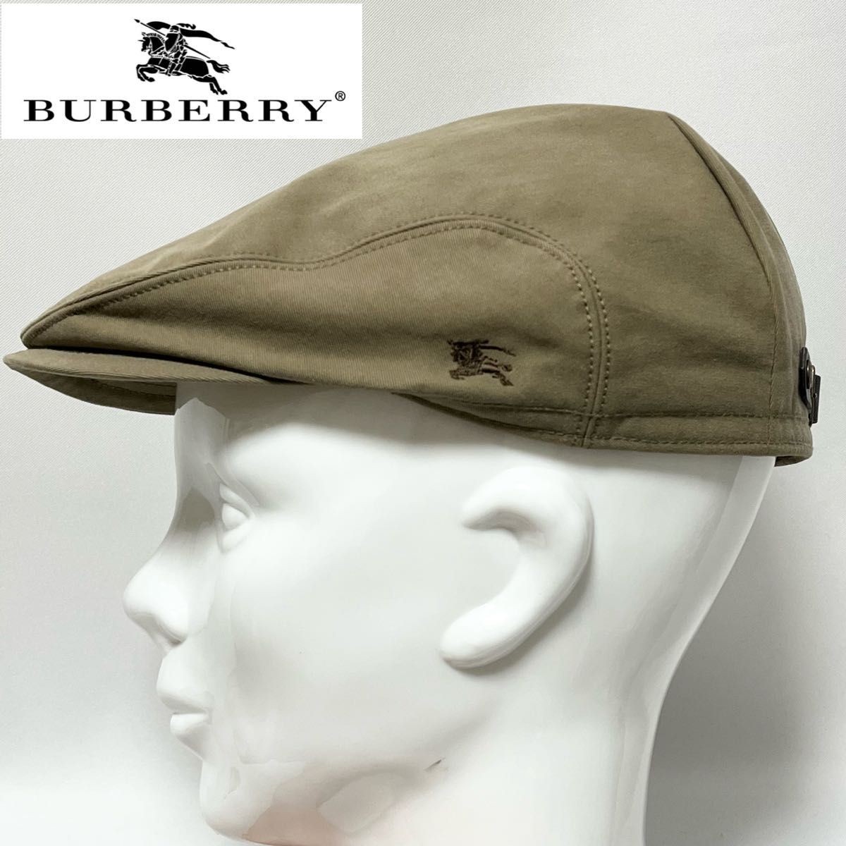 新品希少】BURBERRY BLUELABEL 日本製 バーバリー ナイトライダー刺繍