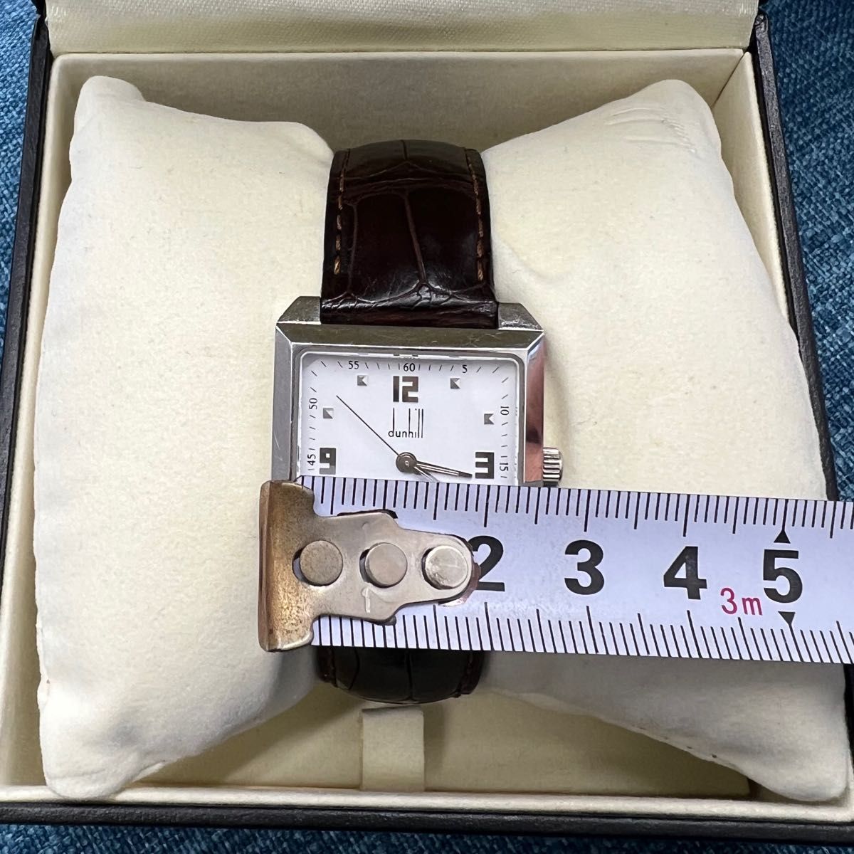 Dunhill(ダンヒル) スクエア ファセット クォーツ BB 14758