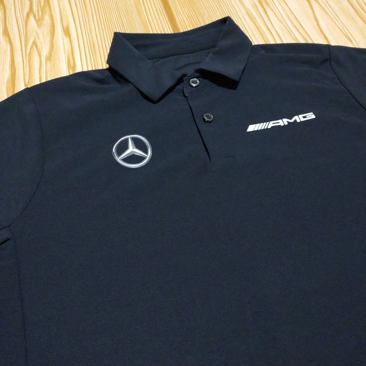 デサント メルセデスベンツ AMG ゴルフウェア ポロシャツ M デサント メルセデスベンツ AMG ゴルフウェア ポロシャツ M