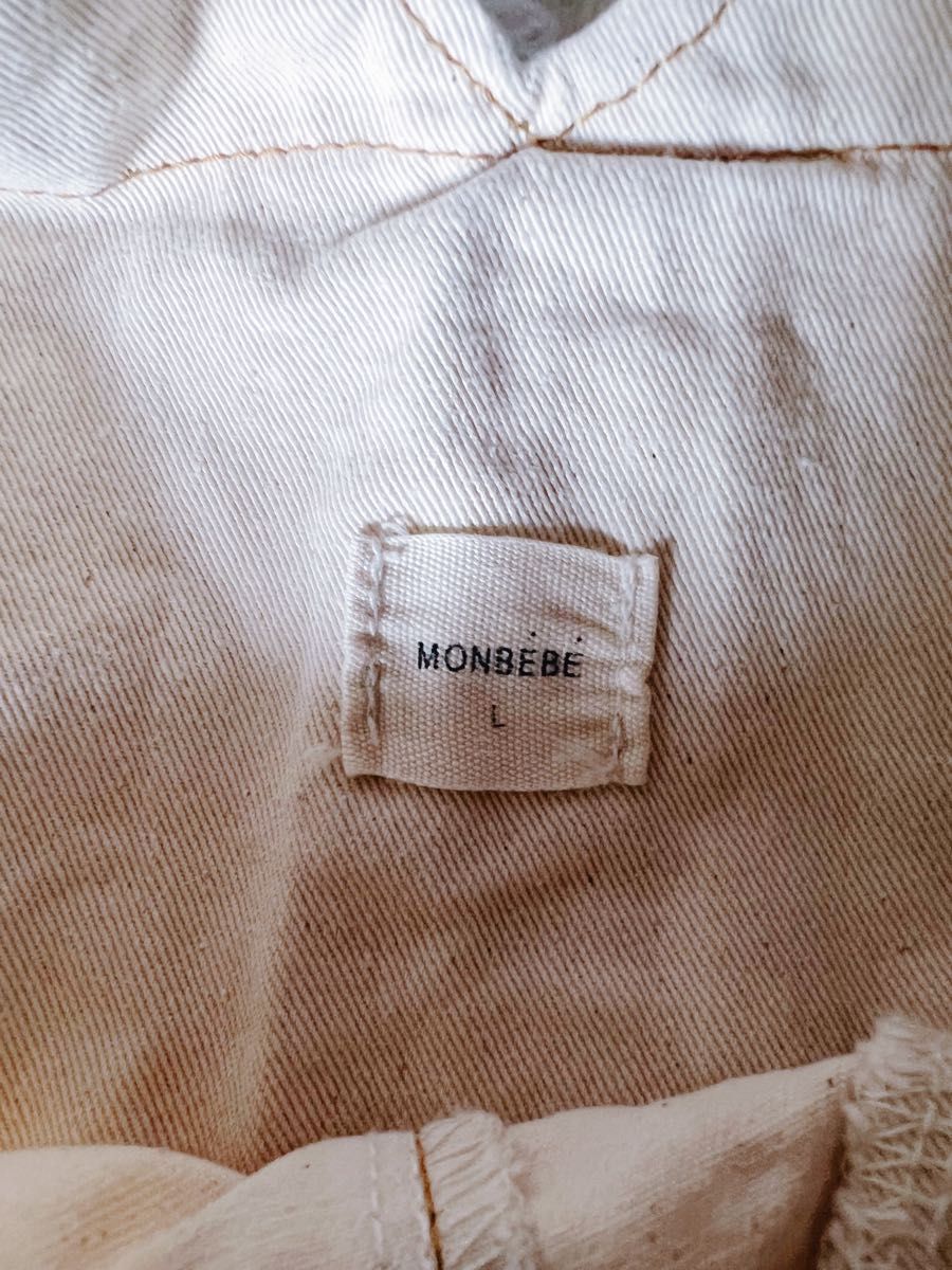 monbebe  オーバーオール L 1-2y 80size  ショートオール モンベベ 韓国子供服 韓国服 子供服