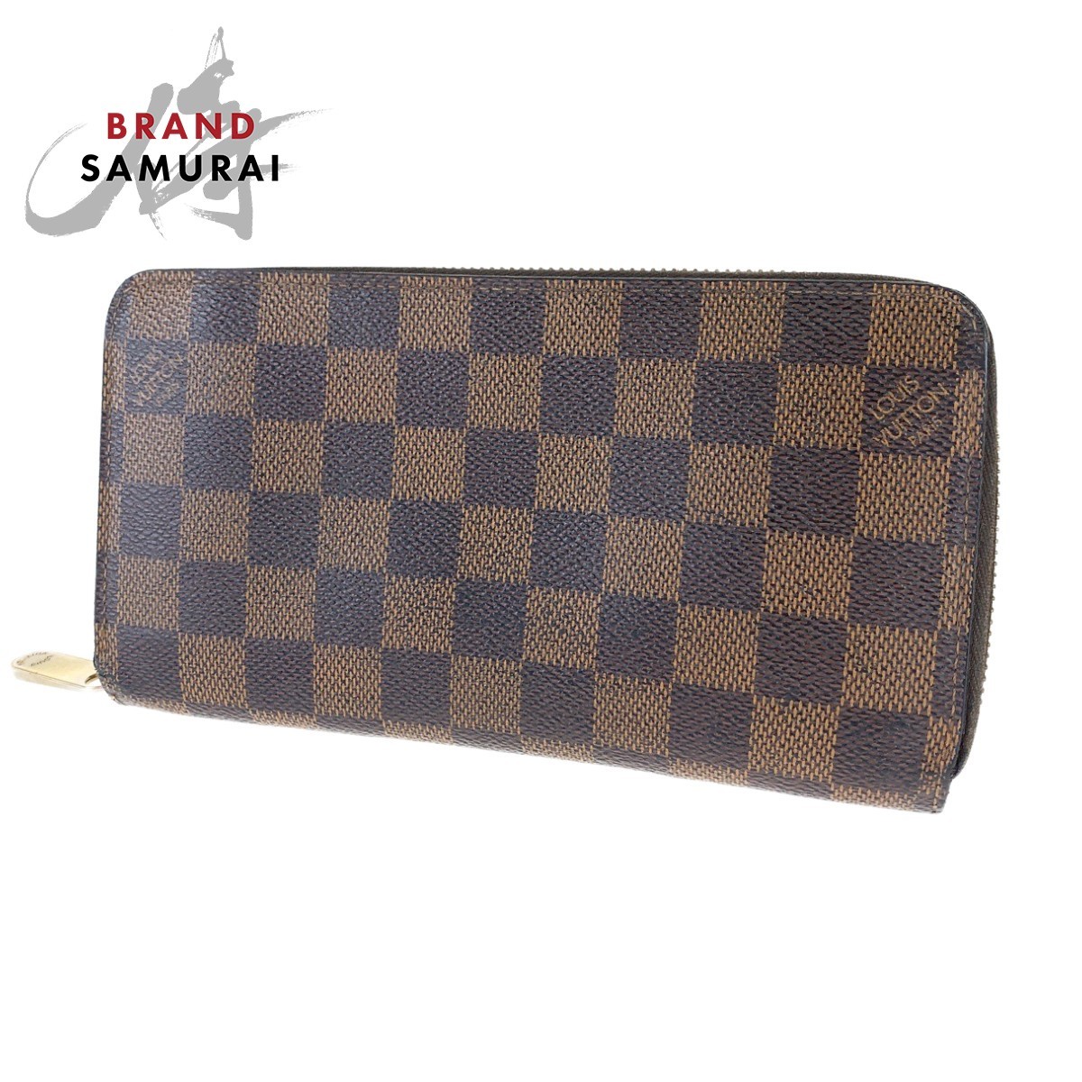 LOUIS VUITTON ルイヴィトン ダミエ エベヌ ジッピーウォレット