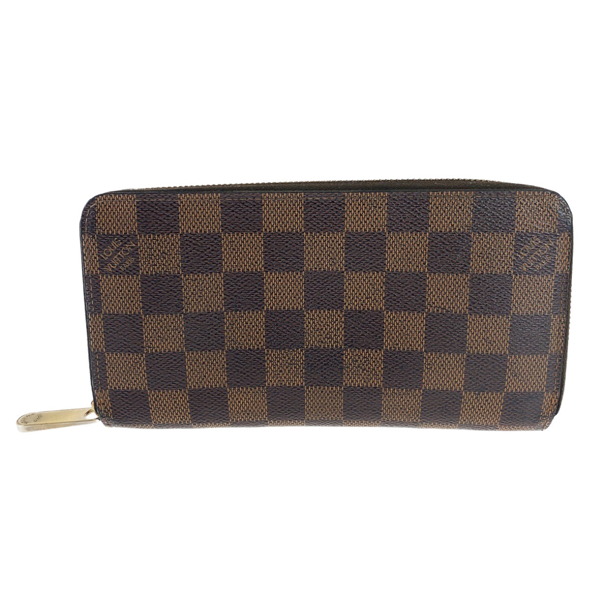 LOUIS VUITTON ルイヴィトン ダミエ エベヌ ジッピーウォレット