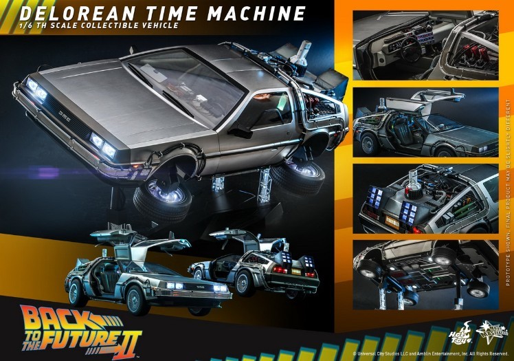 カラフルセット 3個 ムービー・マスターピース 1/6スケールデロリアン