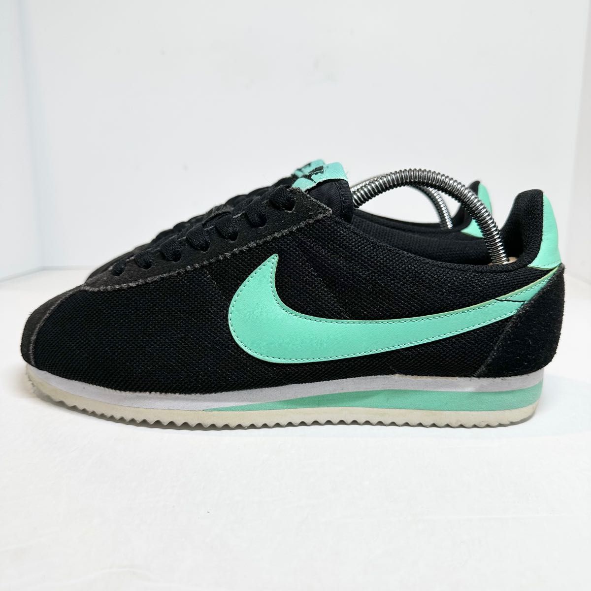 NIKE/ナイキ★CORTEZ/コルテッツ★ブラック×グリーン/黒緑★ティファニーカラー★532487-030★25.5cm