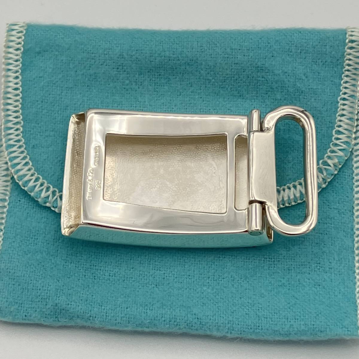 ☆ 希少品 激レア ティファニー ベルト バックル スターリング シルバー 925 ビンテージ Tiffany Silver Vintage Belt  Buckle メンズ