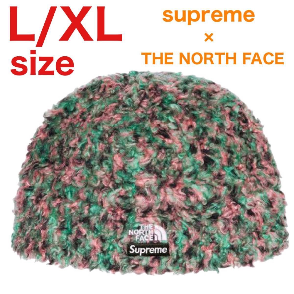 Supreme × The North Face High Pile Fleece Beanie "Multi" L/XLサイズ