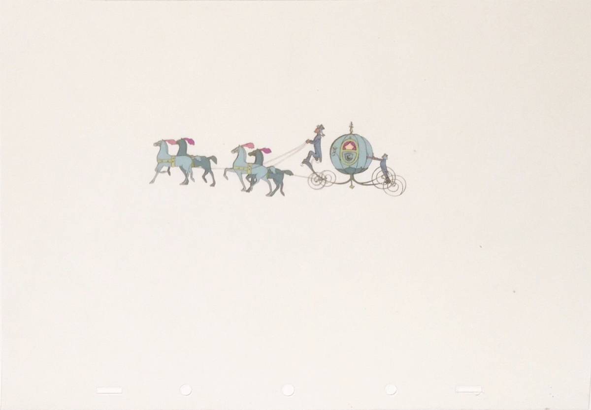 Disney ディズニー シンデレラ かぼちゃの馬車 セル画 原画 限定 Disney ディズニー シンデレラ かぼちゃの馬車 セル画 原画 限定