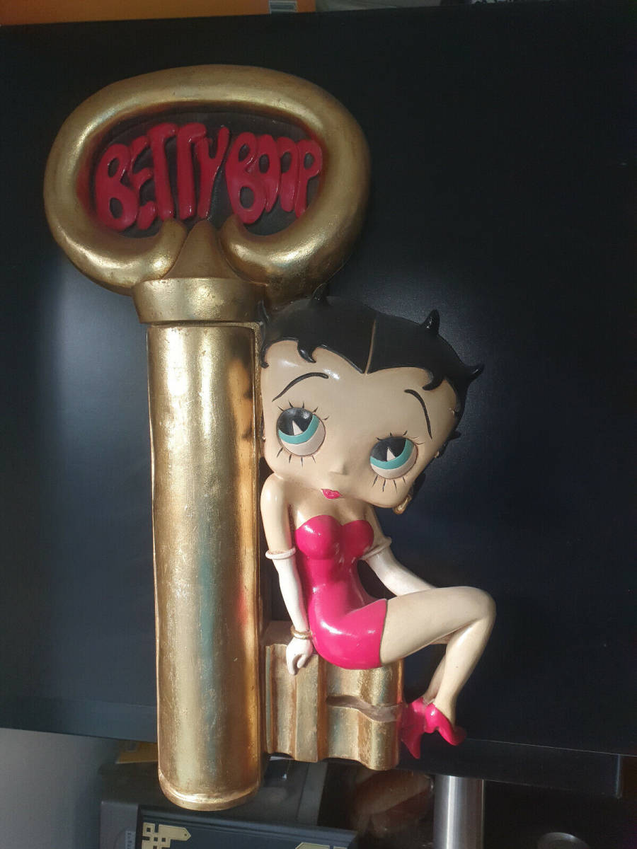 ベティちゃん　ベティ　ベティ・ブープ　Betty Boop 限定　レア　入手困難 フィギュア　人形　希少 鍵収納　キーホルダー_画像1