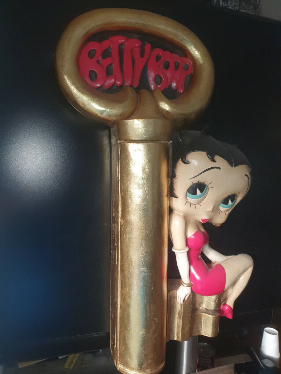 ベティちゃん　ベティ　ベティ・ブープ　Betty Boop 限定　レア　入手困難 フィギュア　人形　希少 鍵収納　キーホルダー_画像2