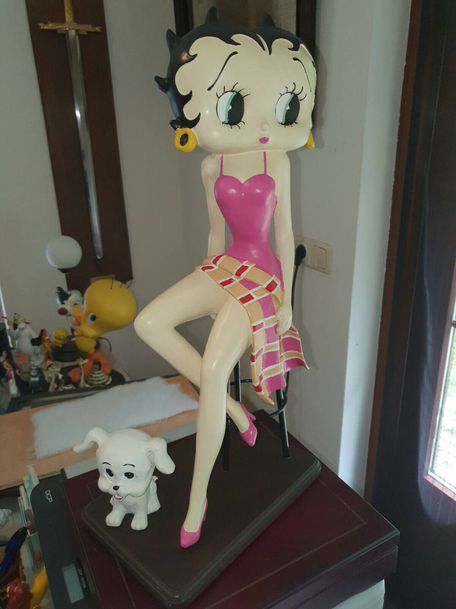 ベティちゃん　ベティ　ベティ・ブープ　Betty Boop 限定　レア　入手困難 フィギュア　人形　希少　パジー_画像2