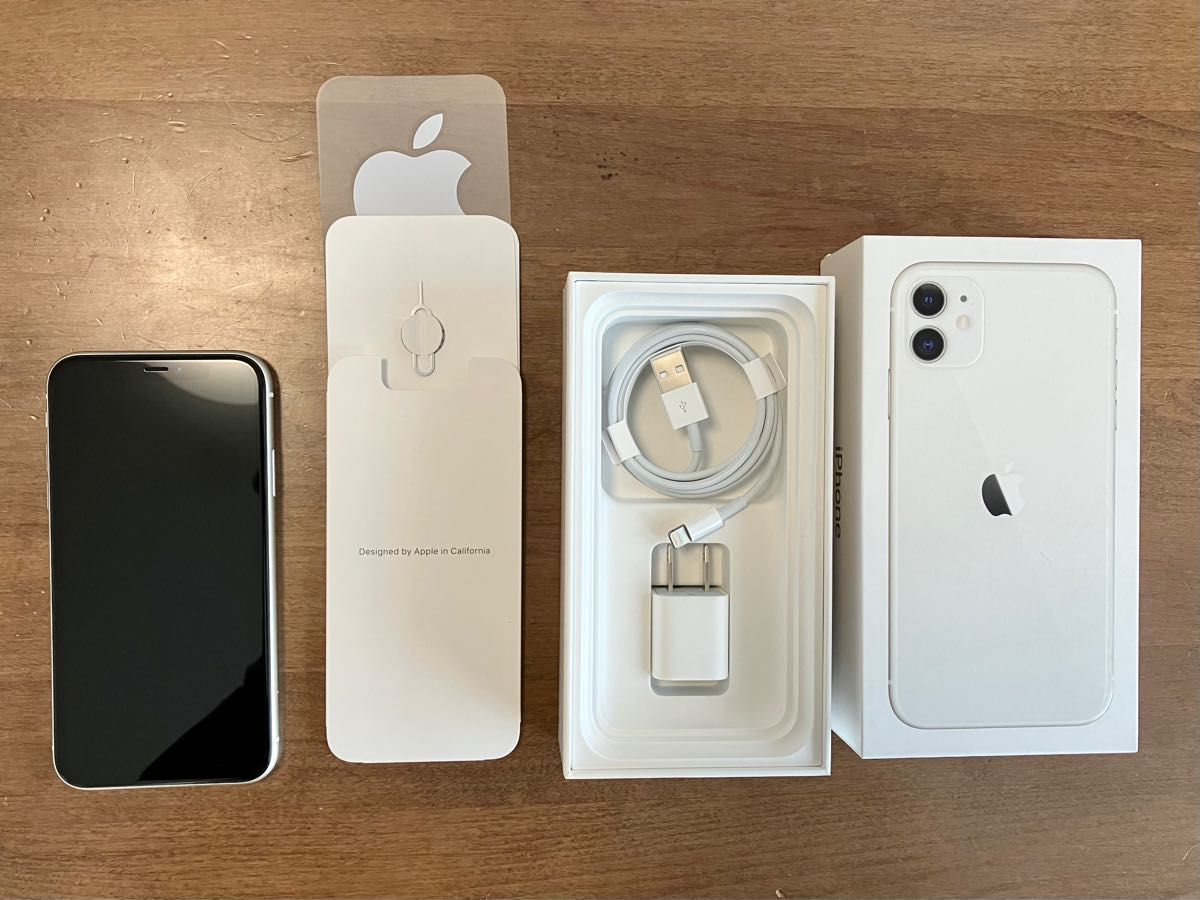 美品] Apple iPhone11 128GB SIMフリー ホワイト Yahoo!フリマ（旧）-