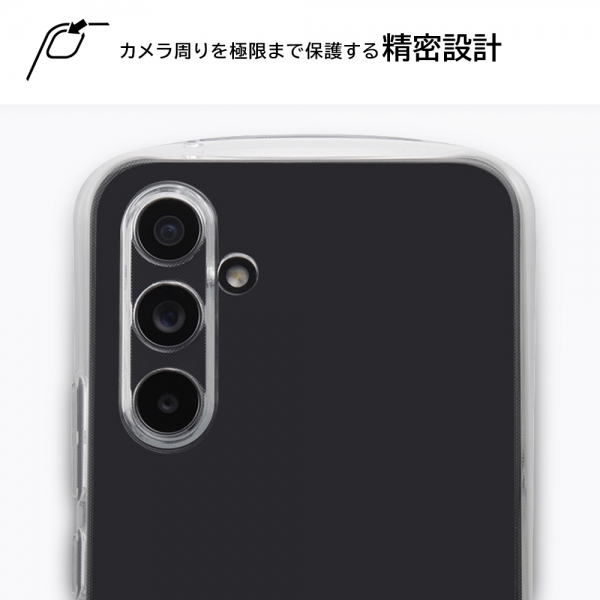 Galaxy A54 5G 高透明 ウルトラ クリア 衝撃吸収 TPU ソフト ケース カバー ジャケット ストラップホール エアクッション 薄型 スリム