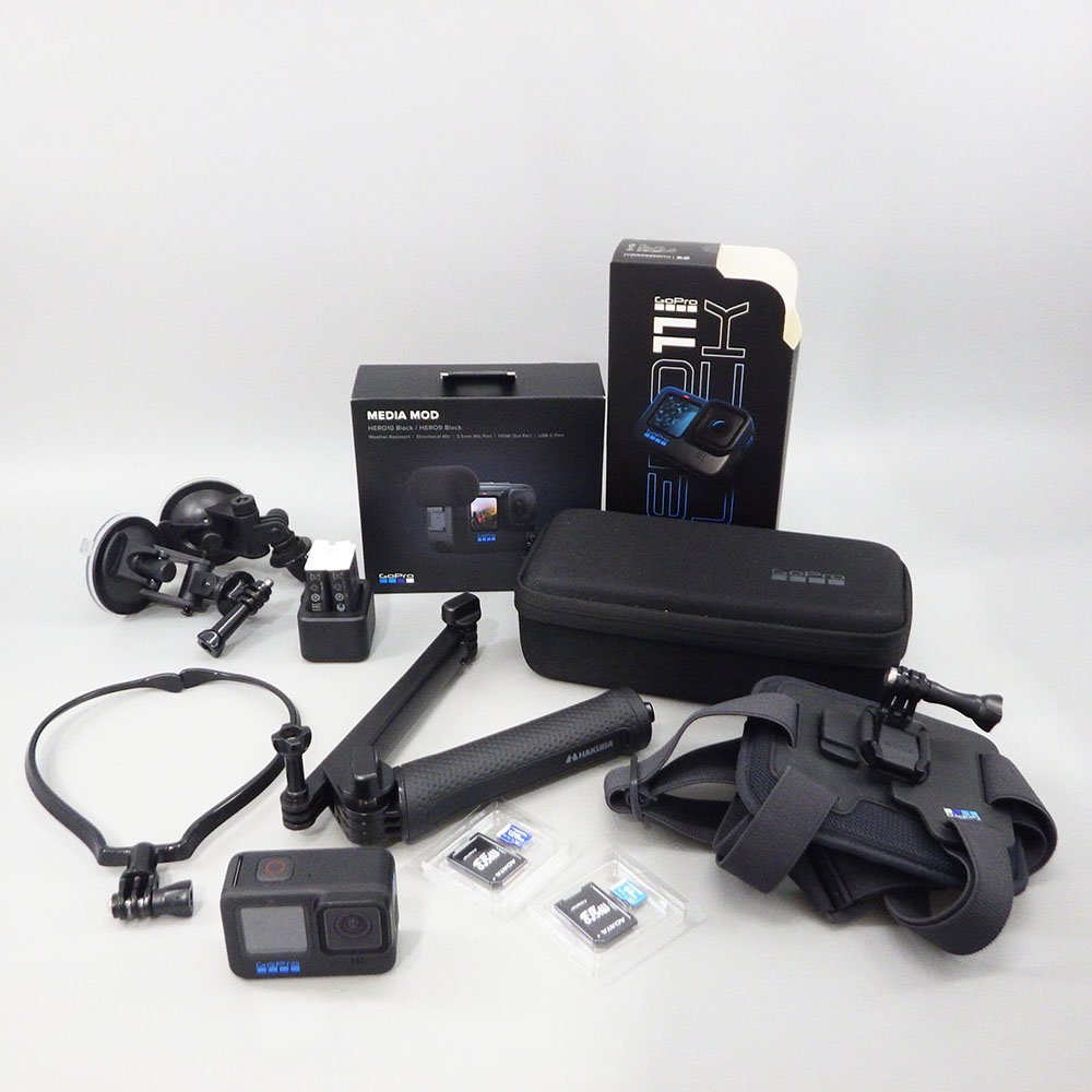 1円~ GoPro ゴープロ CHDHF-111-FW HERO11 Black Mini ウェアラブル