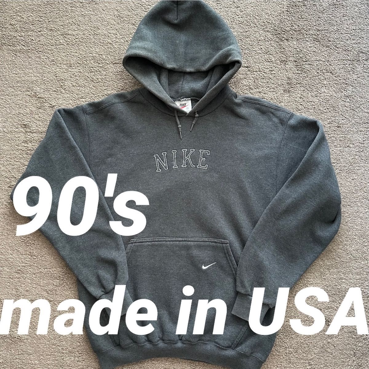 90s NIKE スウェットパーカー HOODIE パーカー フーディー USA製 made 