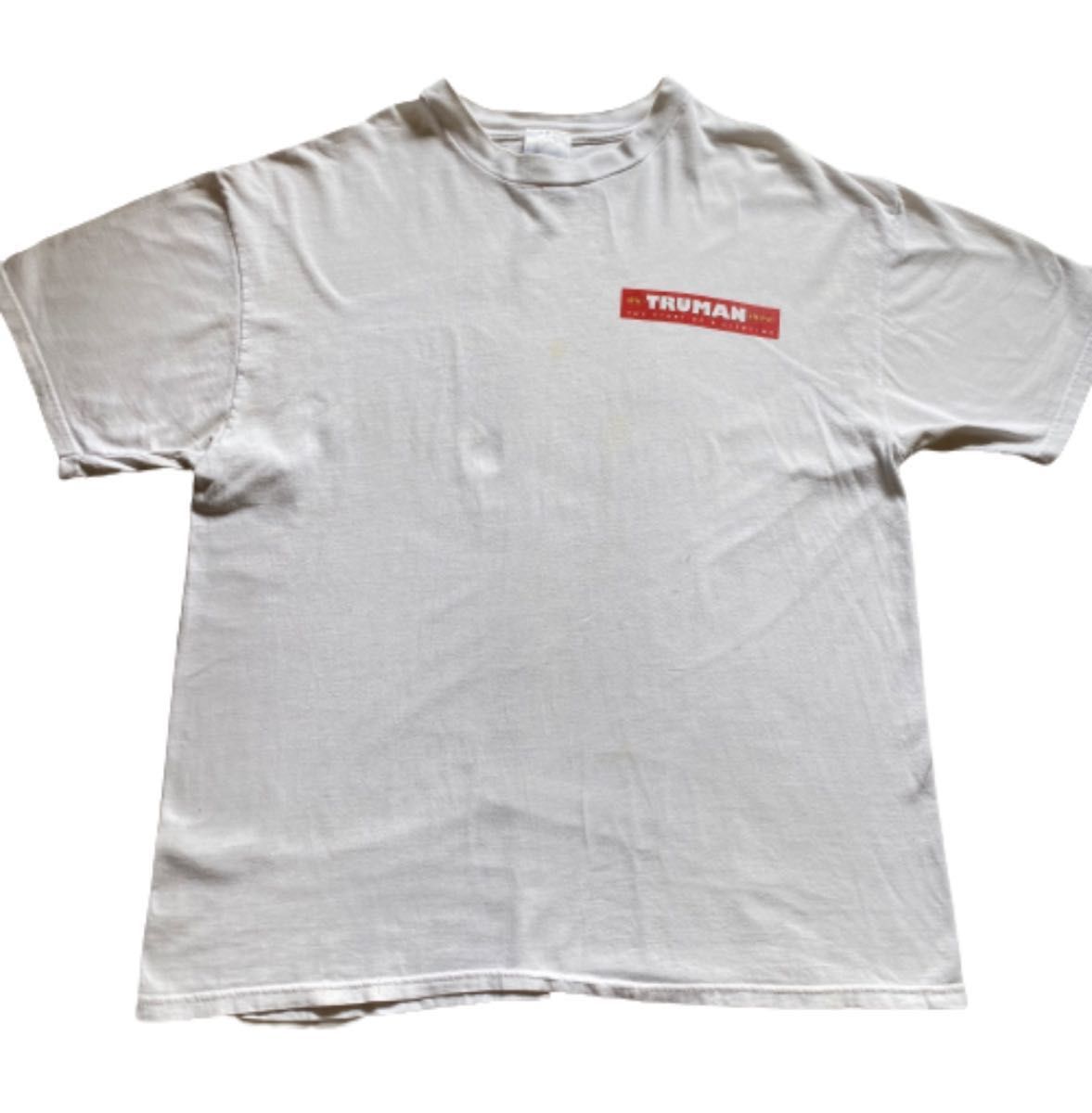 レア】トゥルーマン・ショーTruman Show ムービーTシャツ XL レア】トゥルーマン・ショーTruman Show ムービーTシャツ XL
