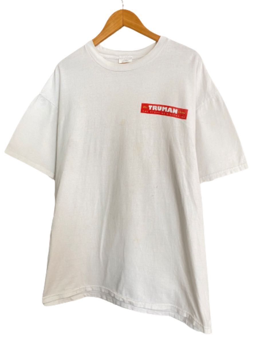 レア】トゥルーマン・ショーTruman Show ムービーTシャツ XL レア】トゥルーマン・ショーTruman Show ムービーTシャツ XL
