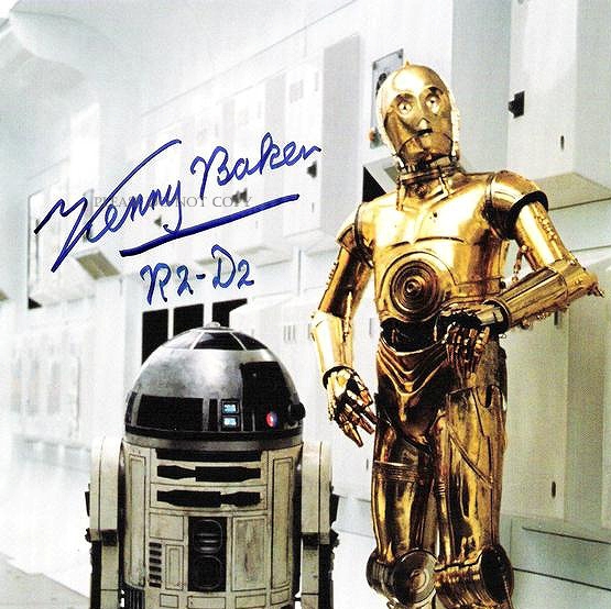 Star * War zR2-D2 C-3PO Kenny Bakersa Info to
