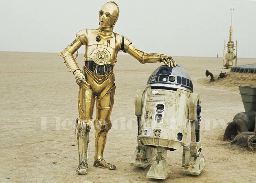 映画 スター・ウォーズ　Star Wars R2 D2 役 ケニー・ベイカー サインフォト　他、写真3枚付き_画像2