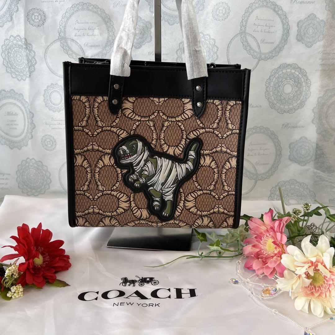 バッグ COACH 恐竜 レキシー ショルダー バッグの通販 by オオニワ's