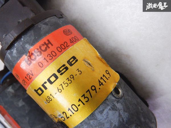 実働外し！！ BMW 純正 E32 735i 7シリーズ セダン 1988年式 左ハンドル Headrest Seat motor 0130002400 棚F1の画像4