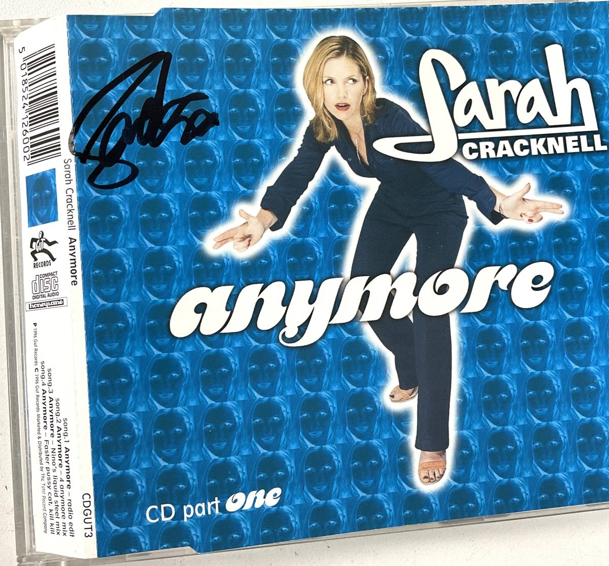 サイン入り サラ クラックネル Sarah Cracknell Signed SAINT ETIENNE CD レア盤 入手困難_画像1