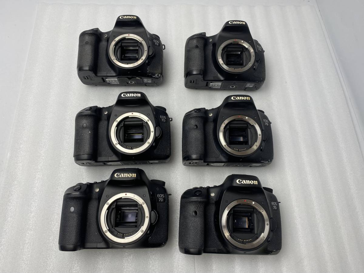 ☆Canon DS126251 6台まとめ売り ②☆EOS 7D 一眼レフデジタルカメラ