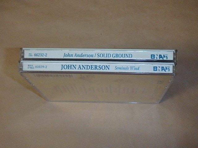 ジョン・アンダーソン CD2枚セット　/　Solid Ground　/　Seminole Wind　/　 John Anderson　輸入盤_画像3