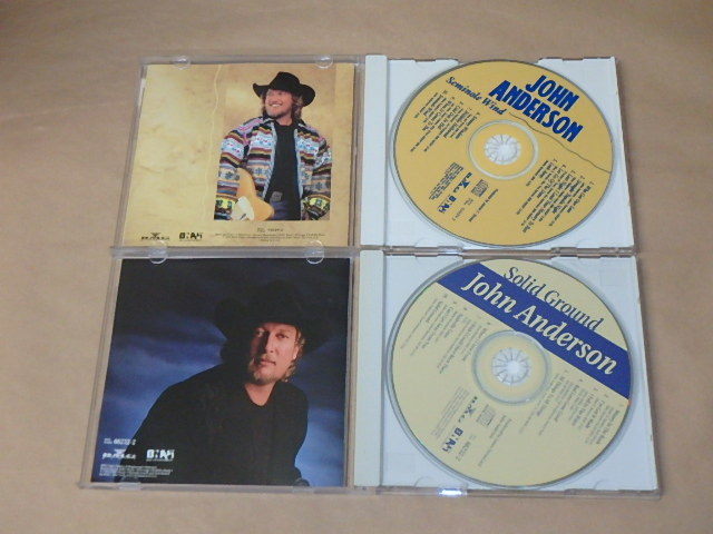 ジョン・アンダーソン CD2枚セット　/　Solid Ground　/　Seminole Wind　/　 John Anderson　輸入盤_画像2