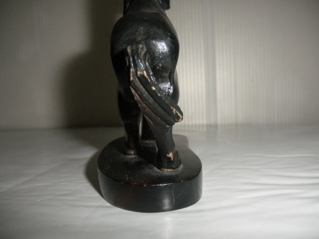 @@　馬　馬の彫刻　飾り物　黒檀風　天然木　彫刻　オブジェ　東洋彫刻　その他　インテリア　雑貨_画像8