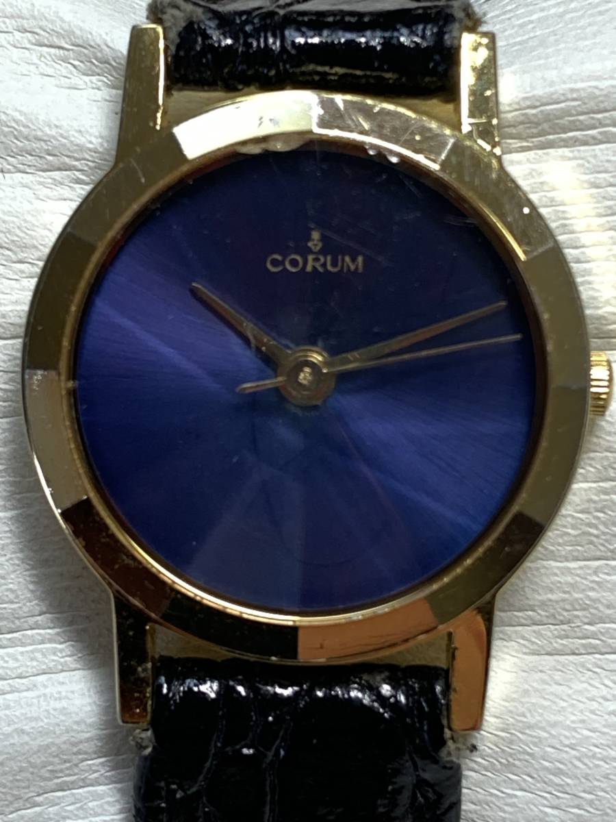 A737 レディース腕時計 CORUM/コルム 12面カットガラス クォーツ