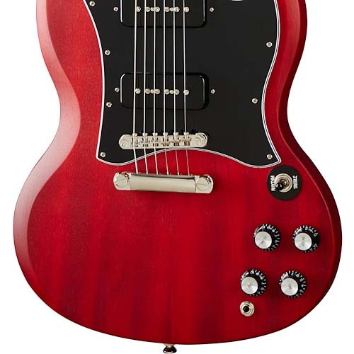 Epiphone SG Classic Worn P-90s Worn Cherry ecoretorna.cl