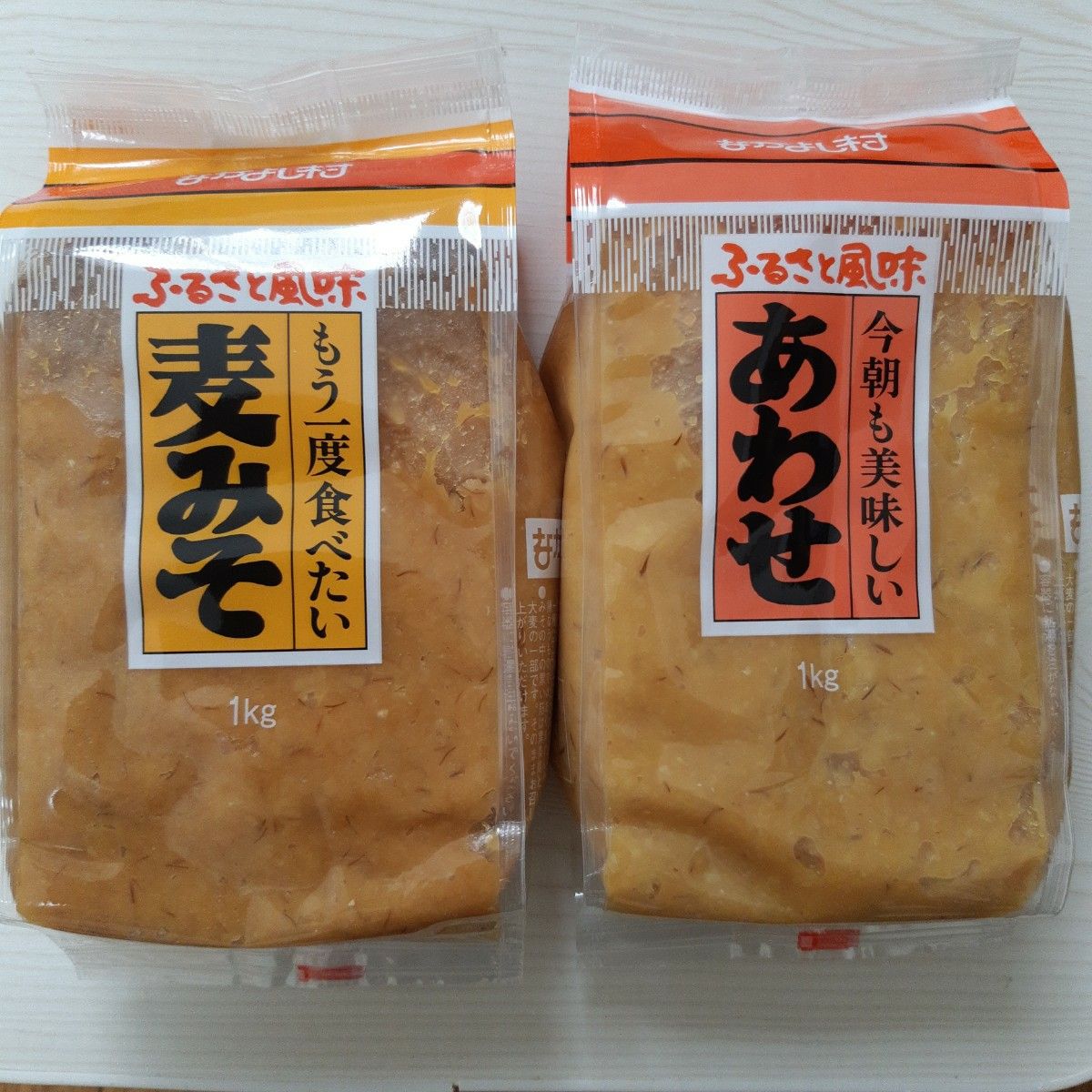 メール便送料無料対応可】 ふるさと風味 麦みそ あわせみそ 合計2個 チョーコー 長崎麦みそ 1kg×10個味噌 麦みそ 麦味噌