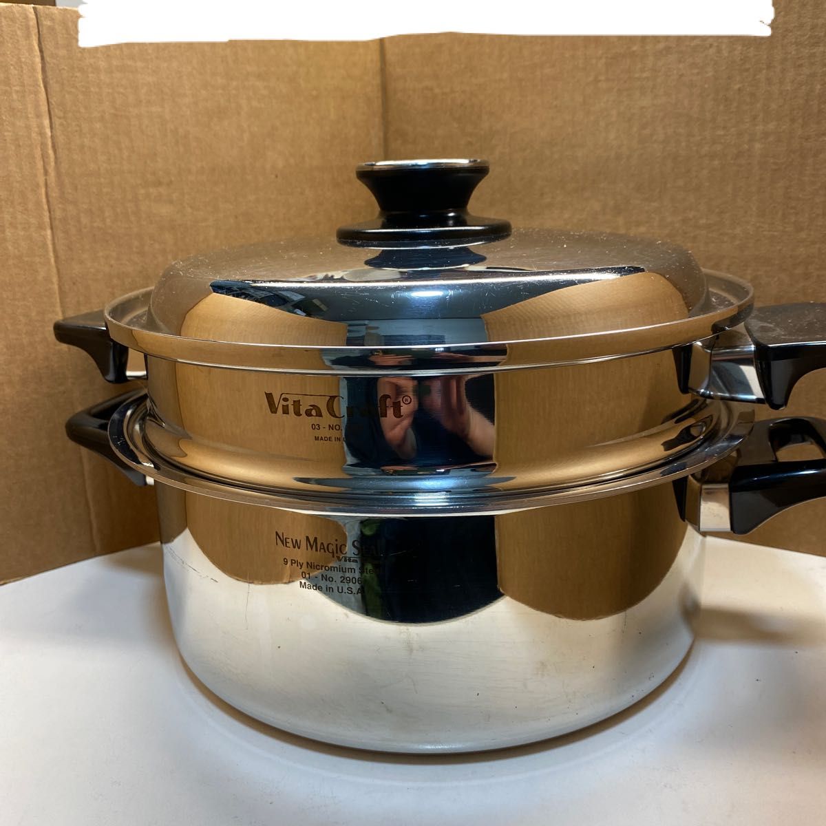 ビタクラフト 大鍋No 2906 大蒸し器No 3306 ラックセット|Yahoo ビタクラフト 大鍋No 2906 大蒸し器No 3306 ラックセット|Yahoo