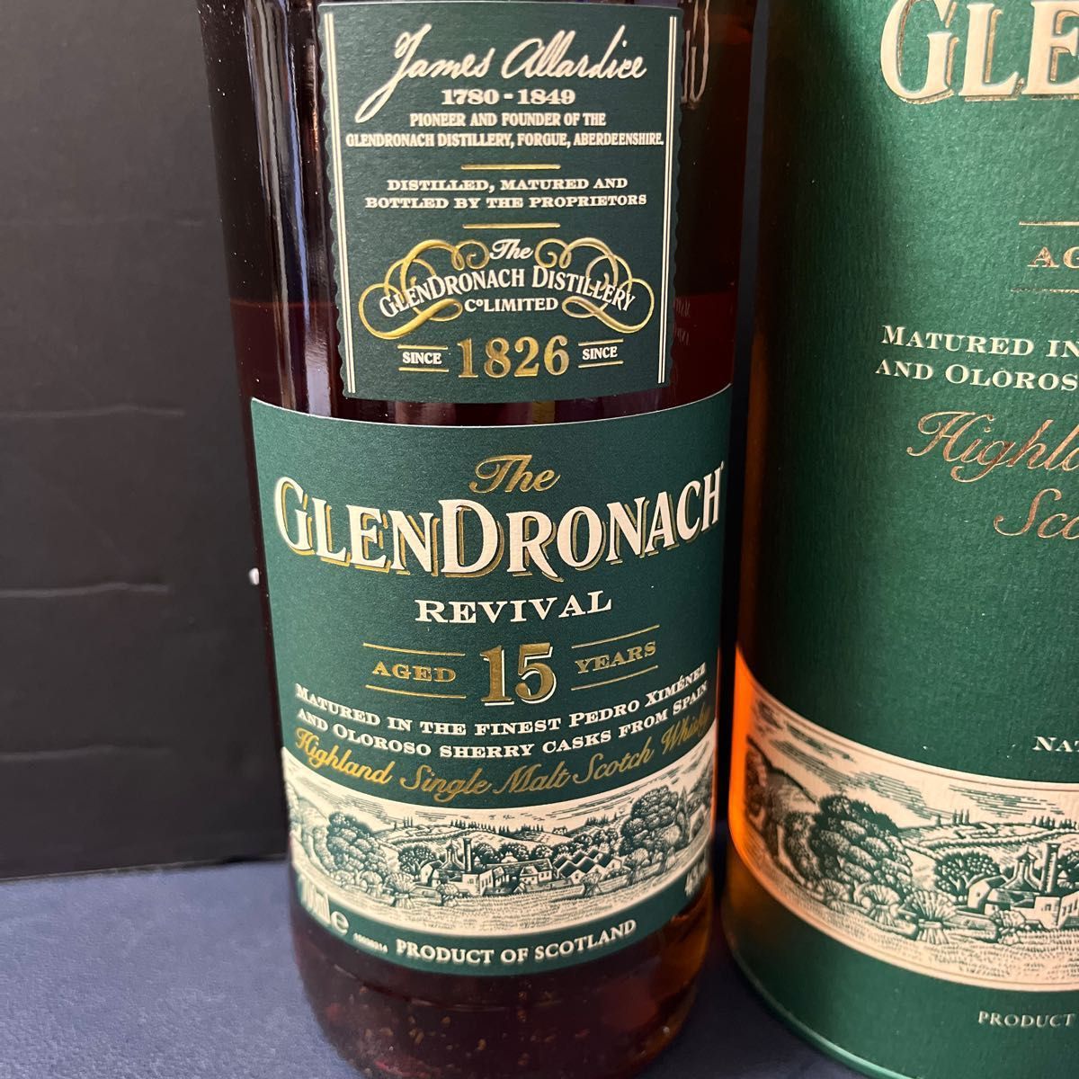 定番 正規品 GLENDRONACH グレンドロナック 2本セット リバイバル 15年
