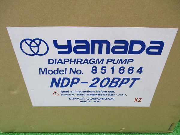 未使用品【 YAMADA/ヤマダ 】 NDP-20BPT ダイアフラムポンプ 1781 www