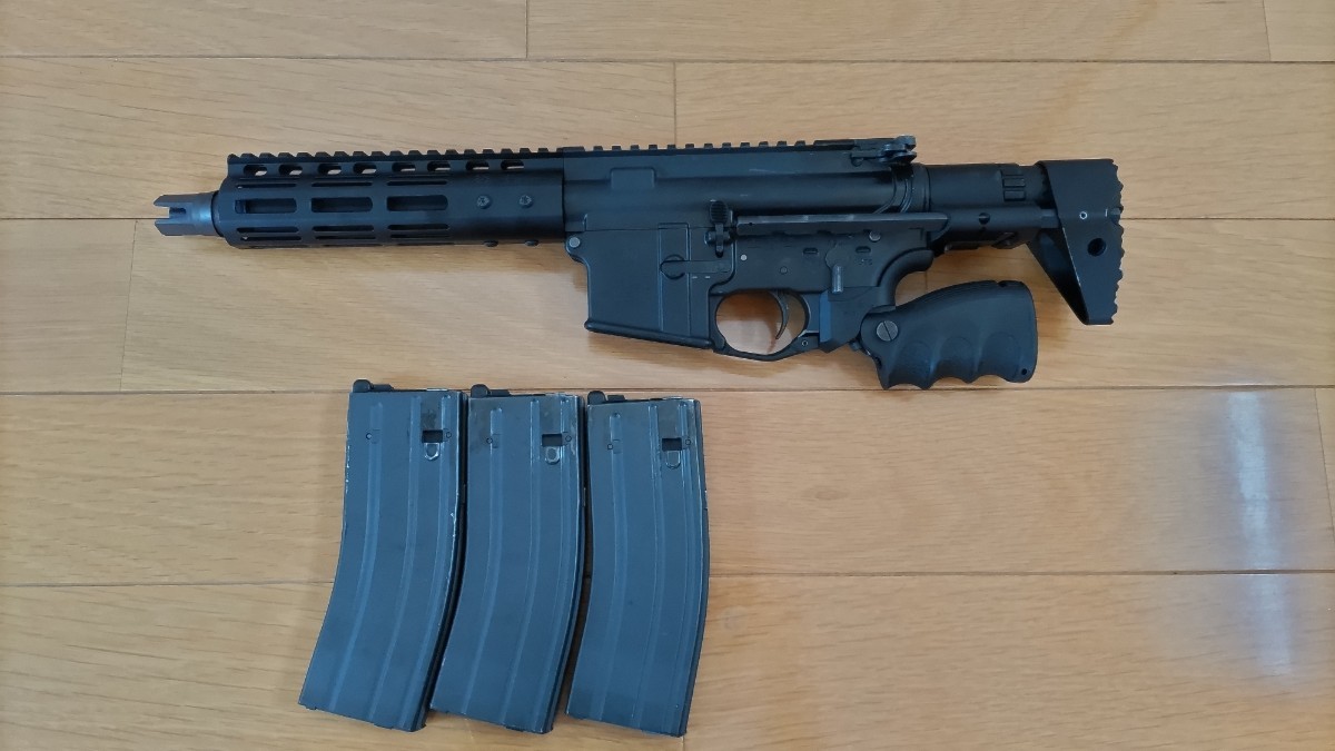 東京マルイ ガスブローバック MWSショートコンパクトカスタム 300BLK