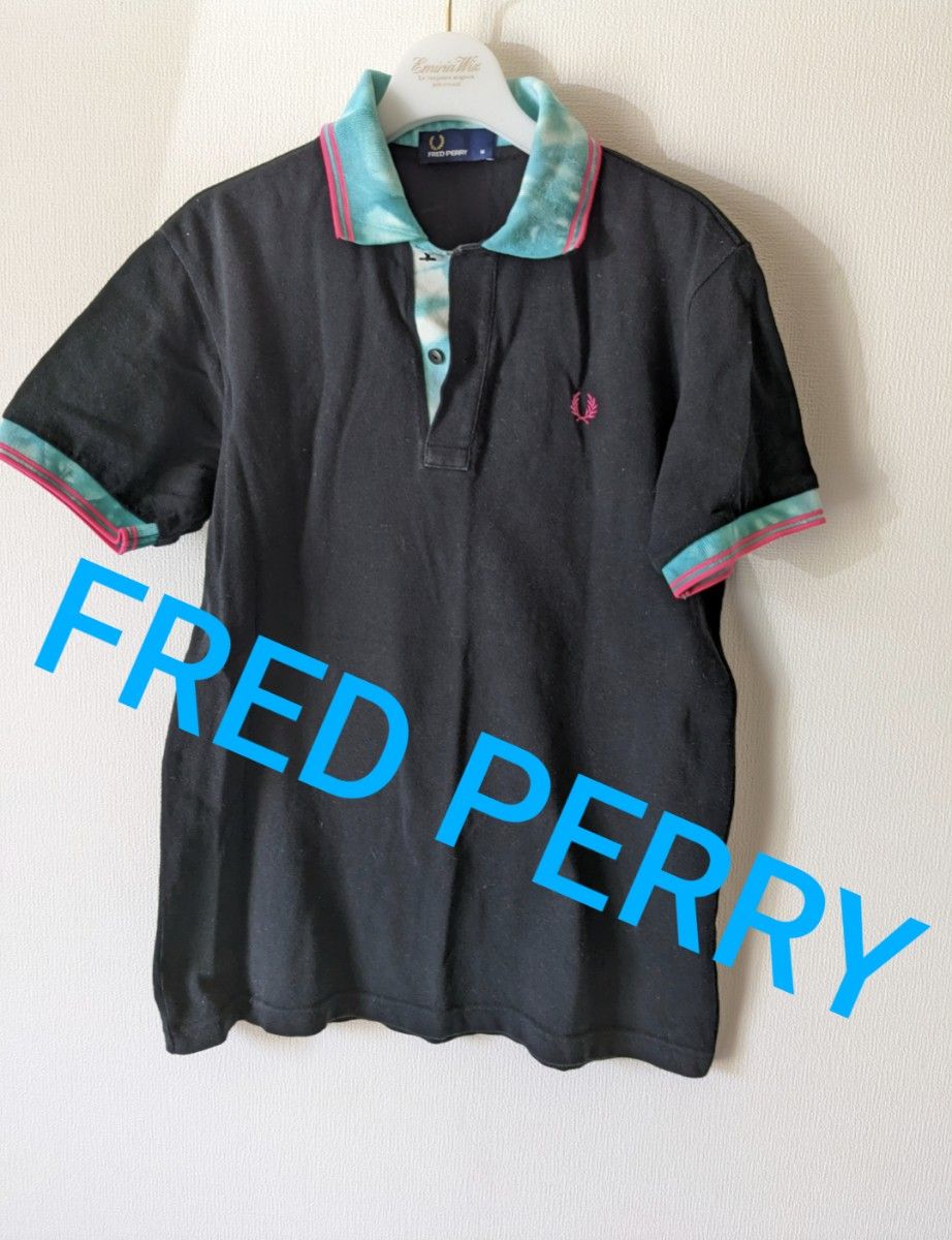 タイダイCOLOR　襟袖クール　FRED PERRY　ポロシャツ　フレッドペリー