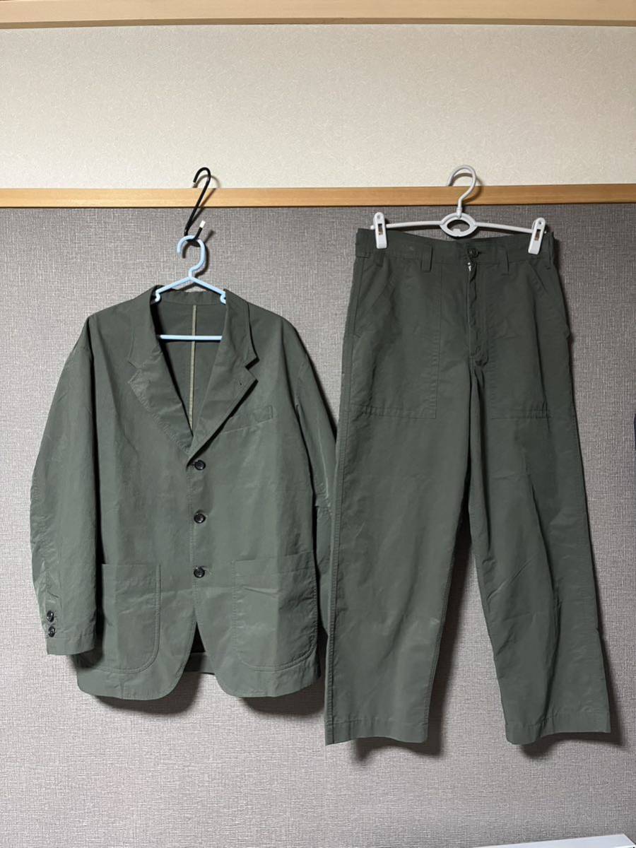 １着でも送料無料 Porter Classic weather coat, pants