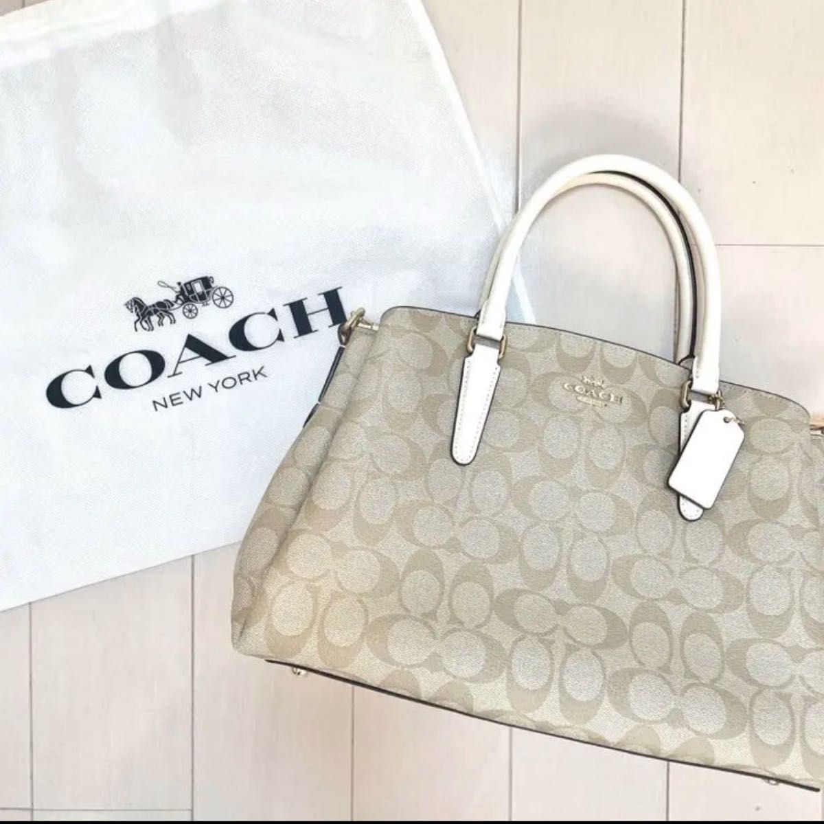 新品未使用 】COACH コーチ ハンド&ショルダーバッグ Yahoo!フリマ（旧）-